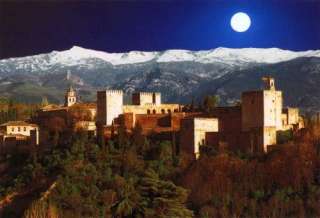 Alhambra Met maanverlichting