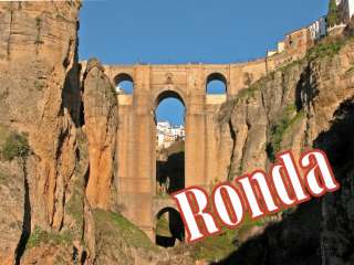 de bekende brug van Ronda