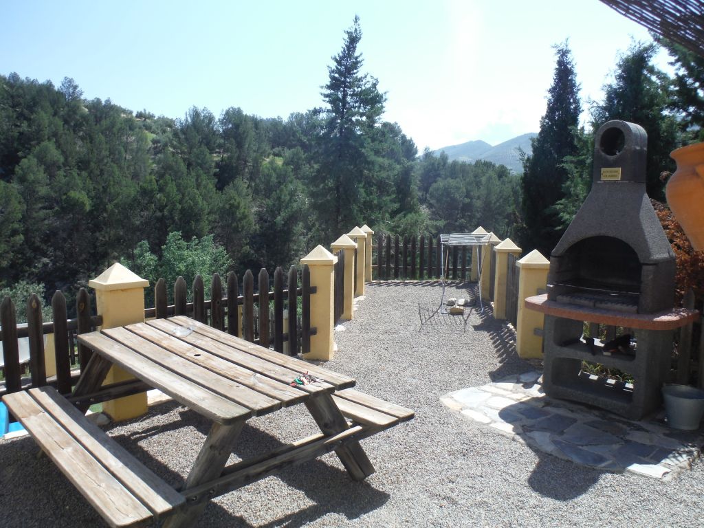 deel van vakantiehuis DE BEEK Andalusie met barbeque